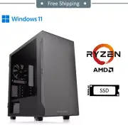 AMD Ryzen 7 8700G AI 8 Core 16GB DDR5 RAM 500GB M.2 SSD Office Home Desktop PC