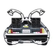 Delorean DMC “Back To The Future” Custom Enamel Pin Brooch