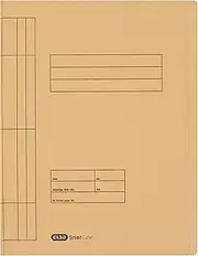 Elba 20451CH File Folder Manila Cardboard for 200 DIN A4 Pages Set of 100 250 g/sqm Chamois