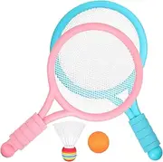 YARNOW 1 Set Badminton Racket and Ball Badminton Racquet Game Set Indoor Sports Badminton Set for Kid