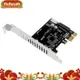 Pci Express 卡 Pcie 轉 USB3 Type-E 前 Type-C 19P 擴展卡兼容 Pci-E X1