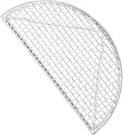 BRIGHTFUFU 2 Pcs Filtering Thickened Mesh Sieve Japanese Style Cooking Tool Fry Mesh for Tempura Material