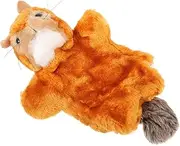 Squirrel Plush Hand Puppet for Interactive Storytelling Puppet for Home School and Parties Cuddly Animal for Engaging Playtime Activities