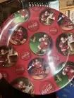 Coca-Cola Coke Plate Christmas Santa