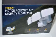 KODA Motion Activated LED Security Floodlight 3600 Lumens Motion, NEW