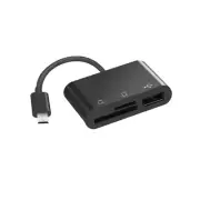 Multifunctional Memory Card Reader 3 in 1 Micro-USB TF SD Card OTG Card Reader