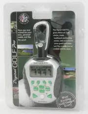 Radio Shack Digital Golf Pro Handheld Caddy - Track Scores Rules Betting Games