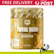 Redcon1 TOTAL WAR Pre workout High Stim Boost Energy Pump Focus Mimosa 30 Serves