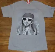 Nirvana T-Shirt Kurt Cobain Bleach Nevermind In Utero Men's Live Nation Tee