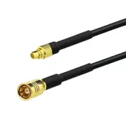 Bingfu MMCX Male to SMB Male RG174 Coaxial Pigtail Extension Cable 500cm 5m