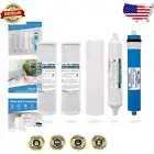 High-Performance 50 GPD Reverse Osmosis Membrane with Pre/Post Filters Included