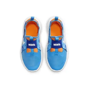 【NIKE 耐吉】運動鞋 童鞋 中童 兒童 FLEX RUNNER 2 LIL PSV 藍 DX2515-400