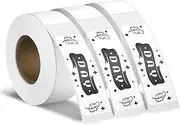 YIKIADA 3 Rolls Thermal Label Maker Tape 12 x 40 mm White Self-Adhesive Stickers Paper Vinyl Decals Waterproof Name Tag for Home Office School 480 PCS