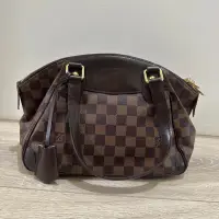 在飛比找蝦皮購物優惠-LV N41117 經典Damier Verona PM手提