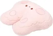 CHICAMPERA Cute Bunny Car Back Support Pillow Lumbar Cushion for Office Chair Gaming Chair Car Adorable Cartoon Design for Comfort Ergonomic Support During Travel