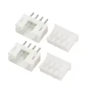 100 Pairs 2mm Pitch 4P PH2-4P Connector Female Pin Header + Housing