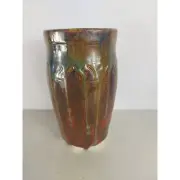 Ann McGlothlin Studio Pottery Vase New Castle, IN