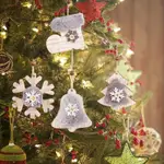 1 件聖誕雪花掛飾吊墜 / 聖誕樹裝飾 / 聖誕樹掛飾