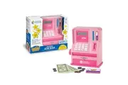 Learning Resources Teaching ATM Bank, Pink, 32 Pieces
