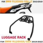 Black Rear Luggage Top Case Rack Bracket For BMW R1200GS LC 13-19 R1250GS 19-22