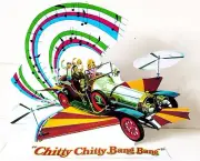 Desktop Display STANDEE : CHITTY CHITY BANG BANG - Printed Reproduction Art