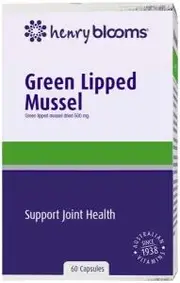 HENRY BLOOMS Green Lipped Mussel 60c