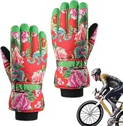 [Generic] Winter Warm Gloves,Snow Touchscreen Winter Warm Gloves | Waterproof Touchscreen Ski Gloves for Cycling Outdoor Sports Hiking Running Snowboarding