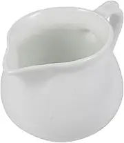 COLLBATH Sauce Cup Ceramic Gravy Boat Latte Art Cup Restaurant Condiment Dispenser