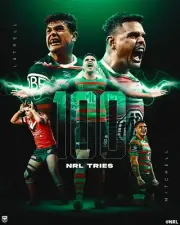 South Sydney Rabbitohs nrl rugby team player LEGEND POST, FREE POST,BARGAIN