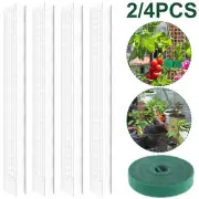 24 Inch Plastic Moss Poles for Floras Reusable Semi-cylindrical Sphagnum qiCto