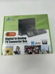 AIRLINK 101 DIGITAL TO ANALOG TV CONVERTER BOX ATVC101 – NEW SEALED