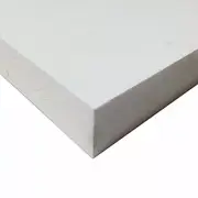 White PVC Foam Board Sheet (Celtec) 12" x 24" x 19mm / 3/4" (.75") Thick Nominal