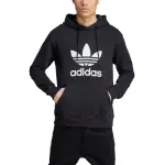 【ADIDAS 愛迪達】TREFOIL HOODY 運動 休閒 長袖 連帽T 男 - IM4489