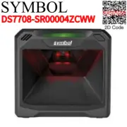 Zebra DS7708-SR00004ZCWW Wired 2D USB Desktop Laser Barcode Scanner W/ USB Cable