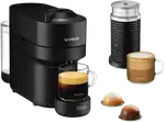 Nespresso Vertuo Pop Bundle Capsule Machine Liquorice Black
