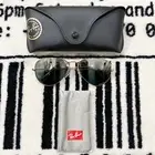 Rayban Aviator Polarized Chromance Blue Tint Mirror Sunglasses