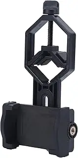 Cellphone Telescope Adapter Mount, Smartphone Adapter Mount Regular Size, Scope Phone Mount Universal for Binoculars, Monoculars, Spotting Scopes, Telescope, Microscopes