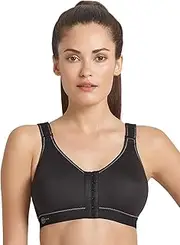 [Anita] Women's Petite Plus-Size Front Closure Sports Bra