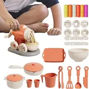 Playdough Toys - Airplane Shape Noodle Maker Playdough - Playdough Kitchen Creations, Modeling Clay Tools, Playdough Accessories for Kids Parties