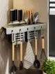不鏽鋼刀架筷籠菜刀架壁掛式多功能廚房筷子刀具收納器材 (8.3折)