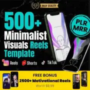 500+ Animated Motivational Video Reels, Viral faceless Content for Social Media