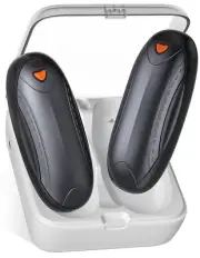 Hand Warmers Rechargeable with Charging Case, 2-Pack Reusable Electric Hand W...