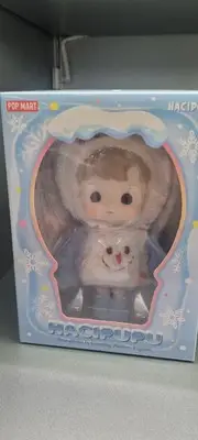 POP MART Hacipupu Snowman Action Figure Pop Bjd