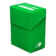 Ultra Pro Solid Lime Green Deck Box Holds 80+ Sleeved Cards