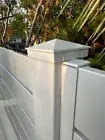 100mm x 100mm Fencing Capping 25x Caps WHITE Aluminum Post Cap