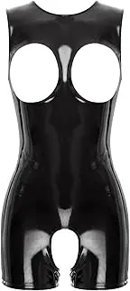 [GRRKDFQ] Women's Pyjama Sets Open Cups Crotchless Cutout Lingerie