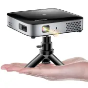 WiFi Bluetooth Mini Projector - 4K DLP Projector 1080P Support Pocket Pico Mo...
