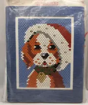 Christmas Beagle Dog Tuckables Textured Pictures In Yarn Crafting Kids No Sewing