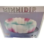 Minnidip Tufted Ombre All Day Luxe Inflatable Designer Adult Kiddie Pool La Vaca