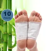 10x Detox Kinoki Foot Patch Pad Natural plant Herbal Toxin Removal Weight Loss